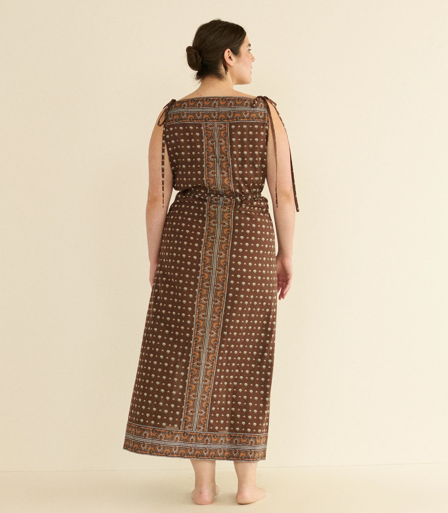 AMARANTE DRESS -- TERRE FOULARD DE LA MER - Image 7