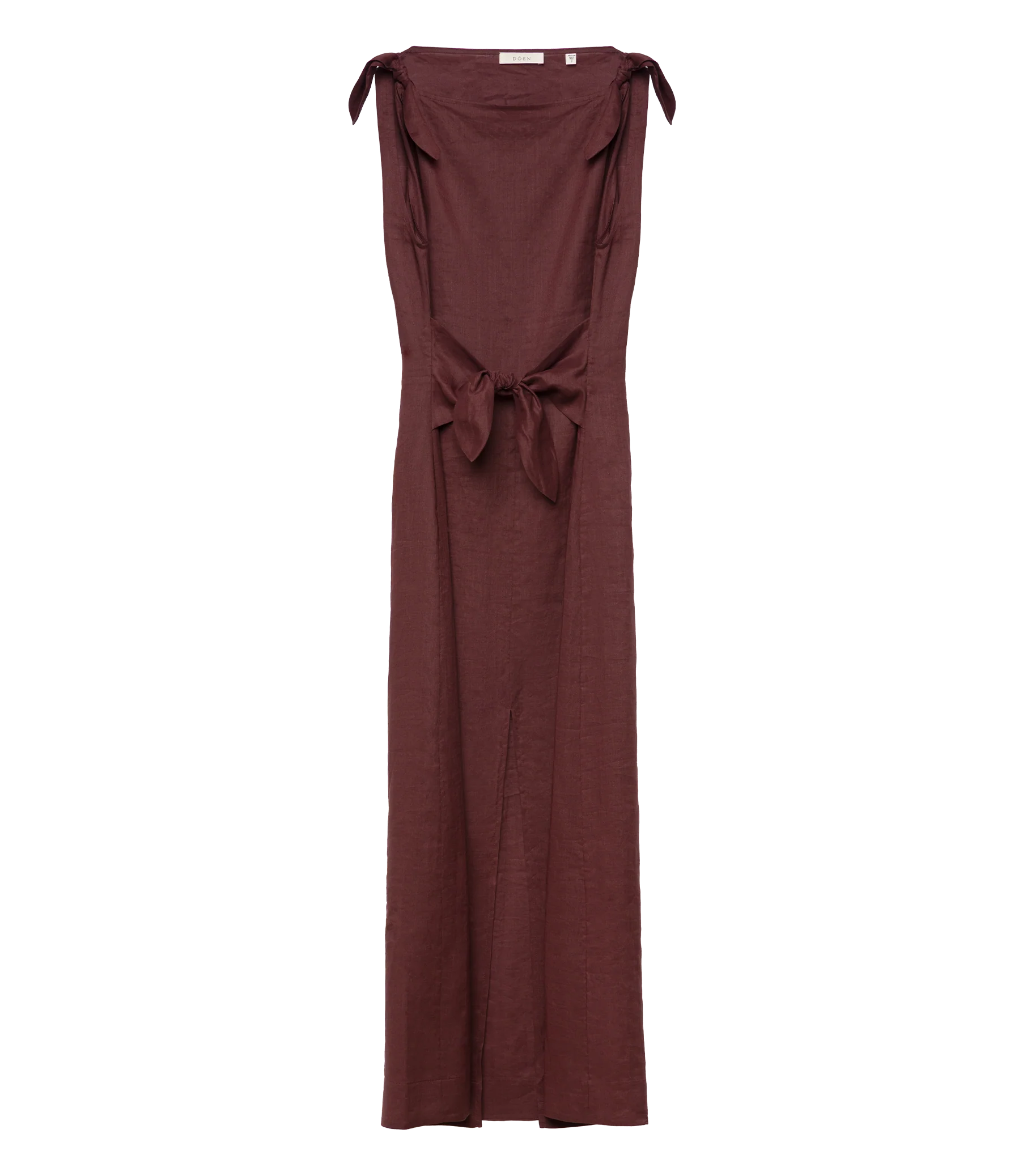AMORETTE RAMIE DRESS -- ANTIQUE MAHOGANY - Image 7