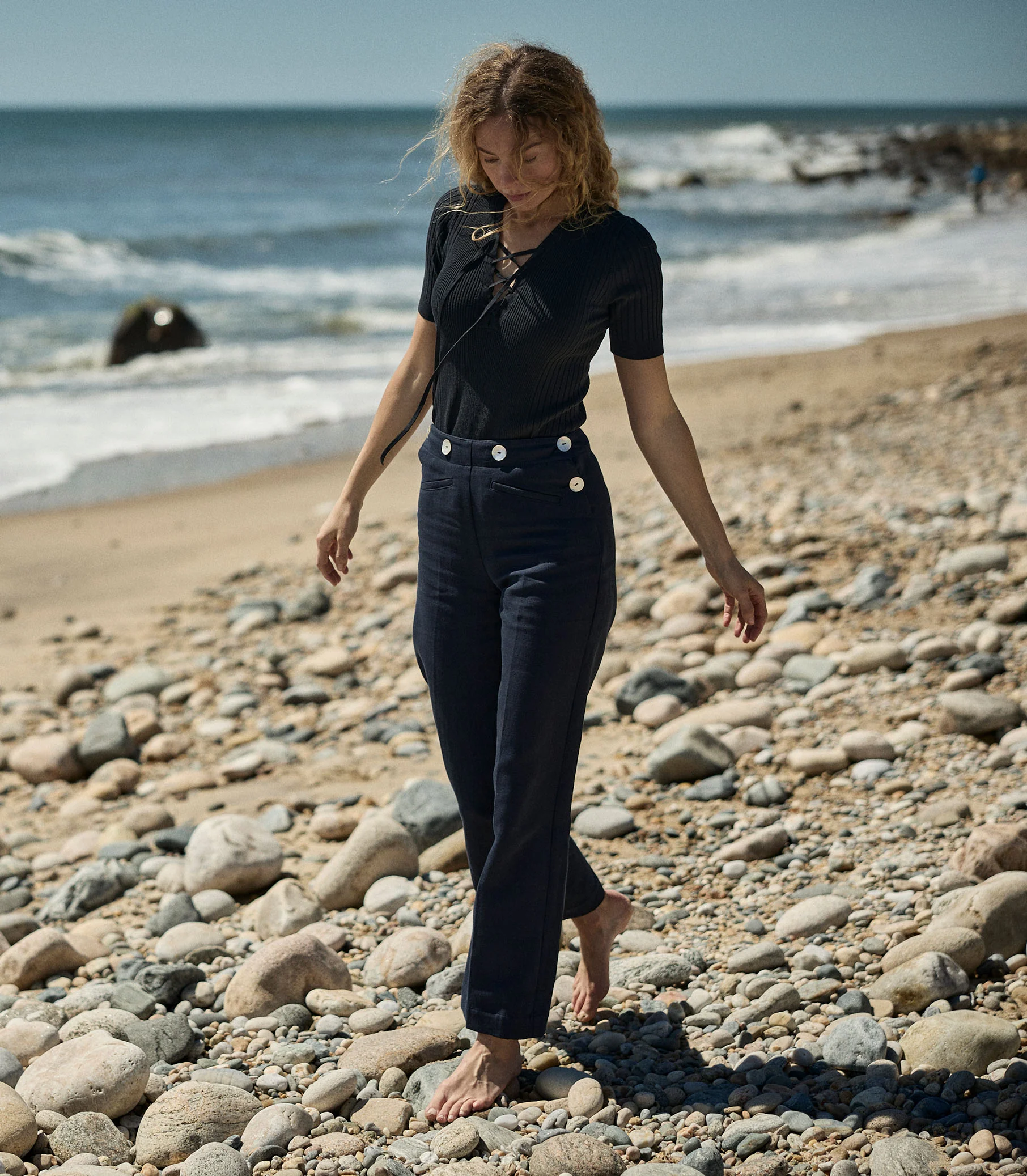AUGUSTE TOP -- NAVY - Image 3