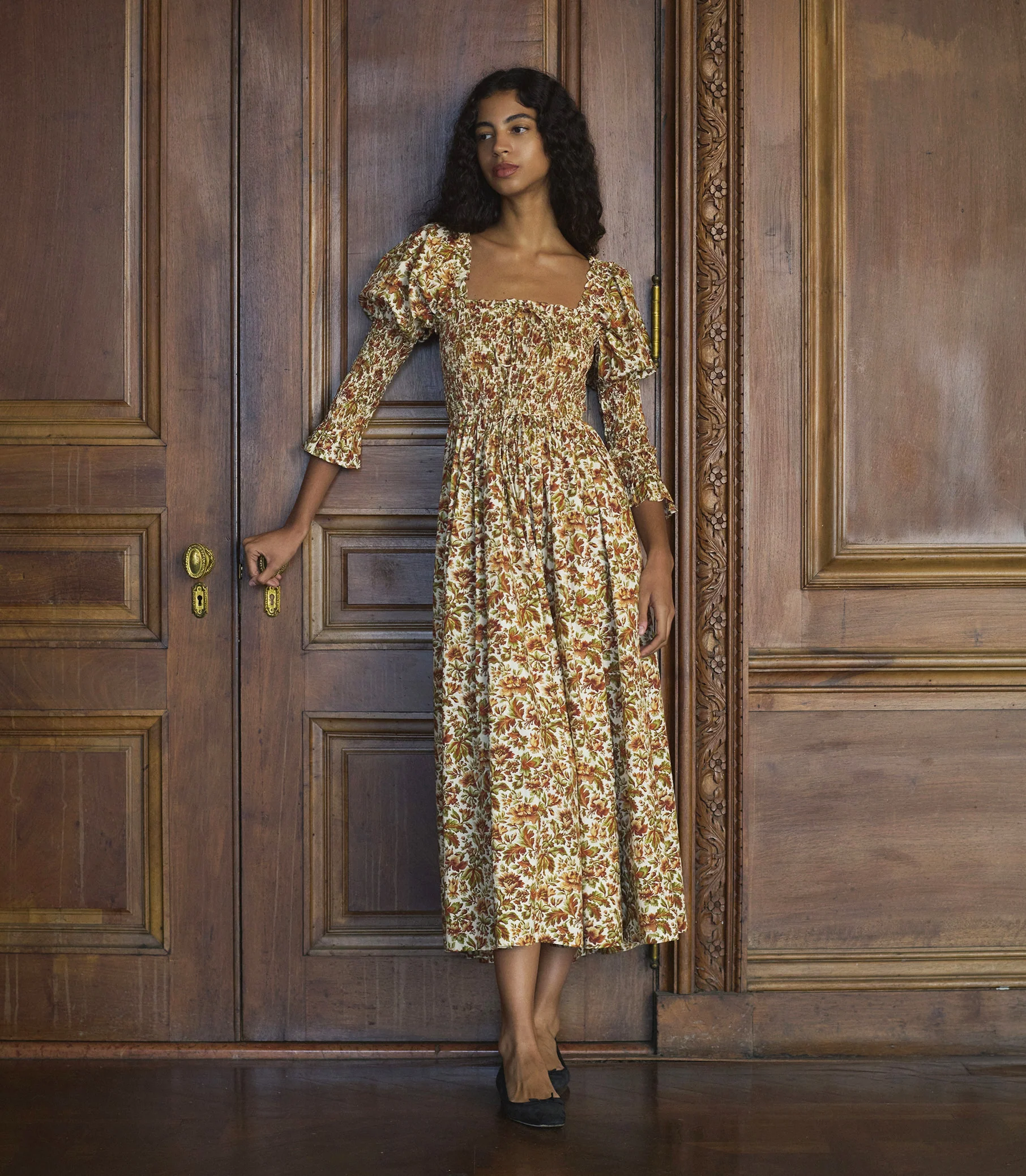 BIJOU DRESS -- IVORY REVE DES JARDINS