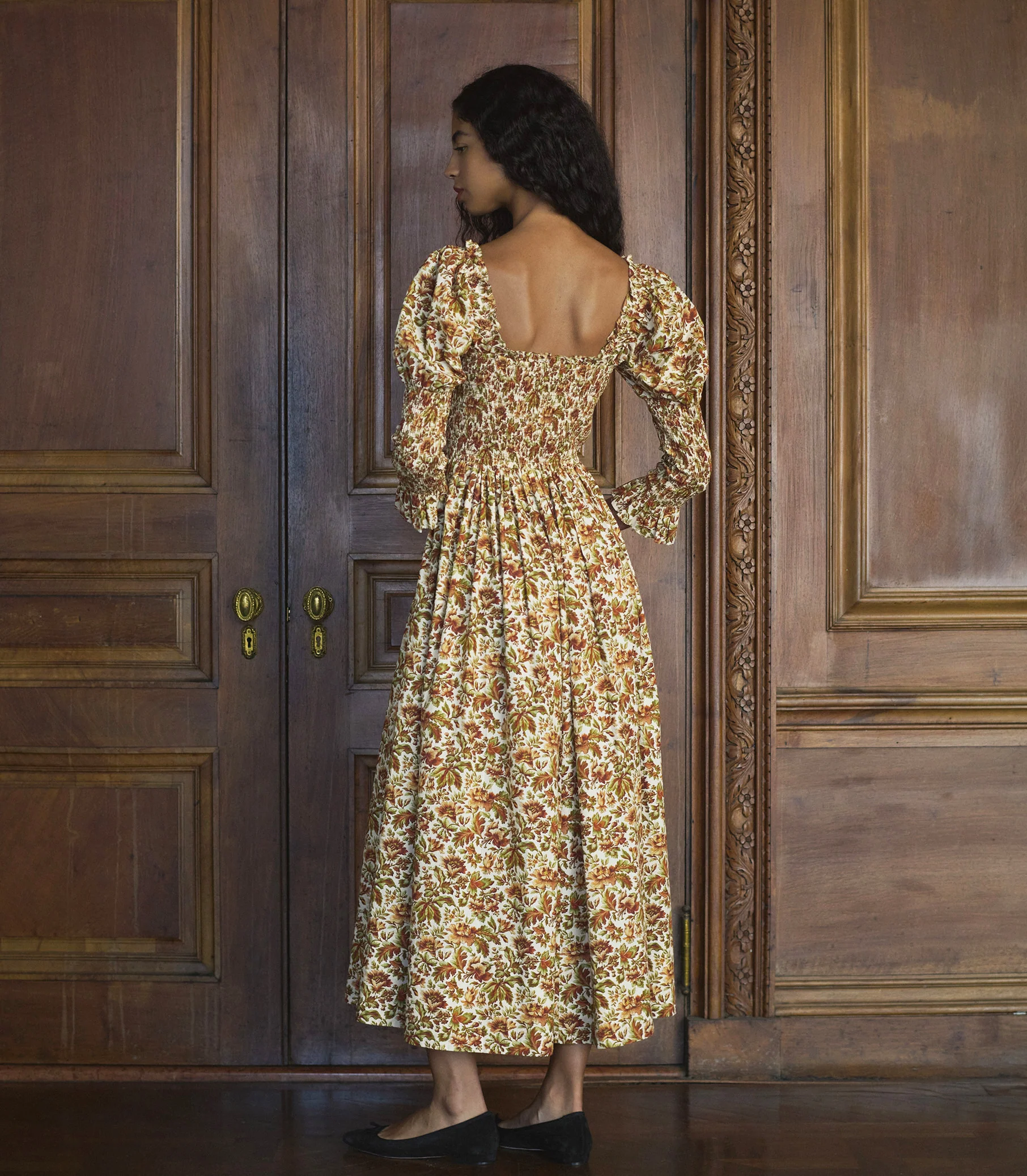 BIJOU DRESS -- IVORY REVE DES JARDINS - Image 6