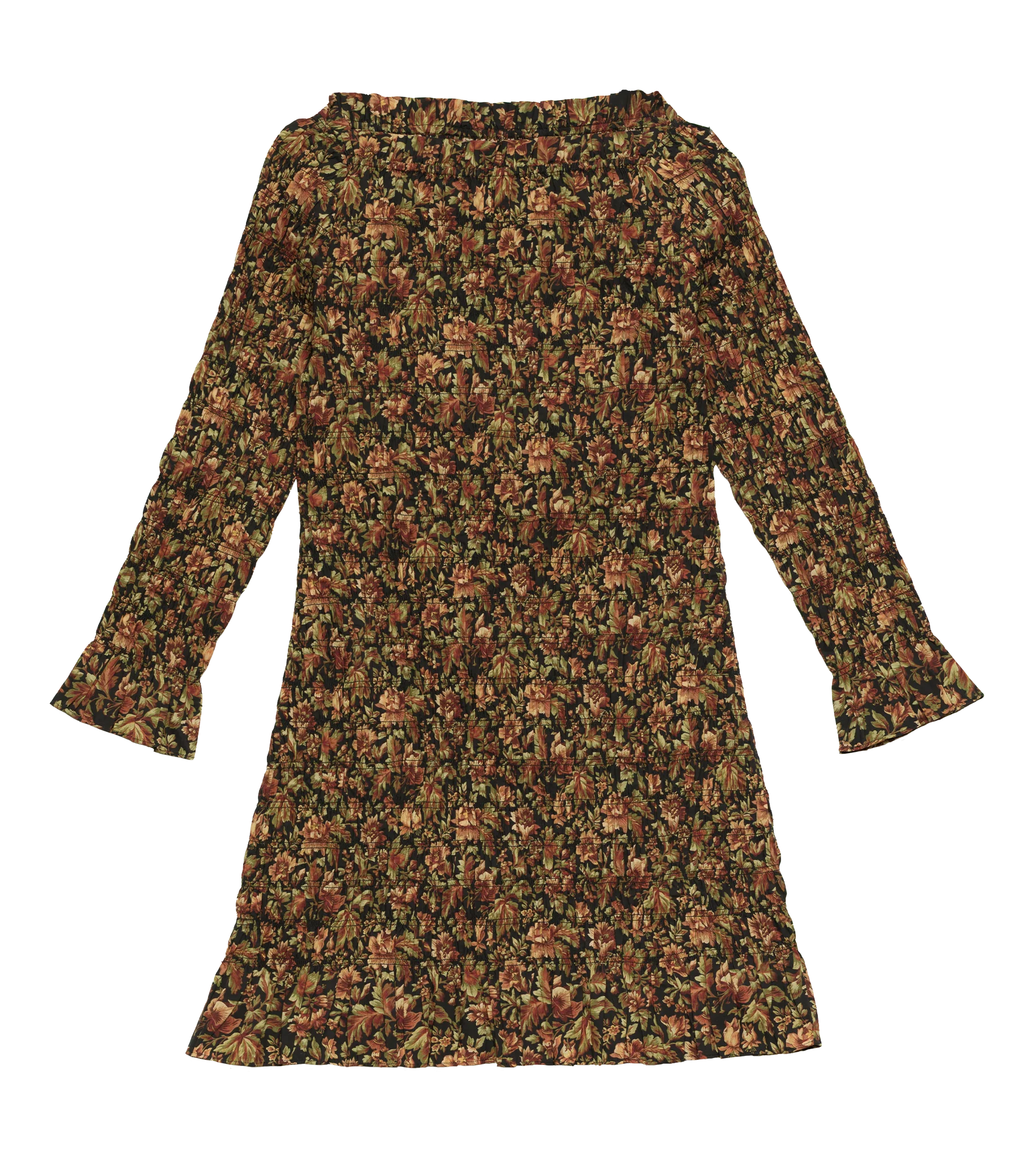 CECILLIA DRESS -- NOIR REVE DES JARDINS - Image 6