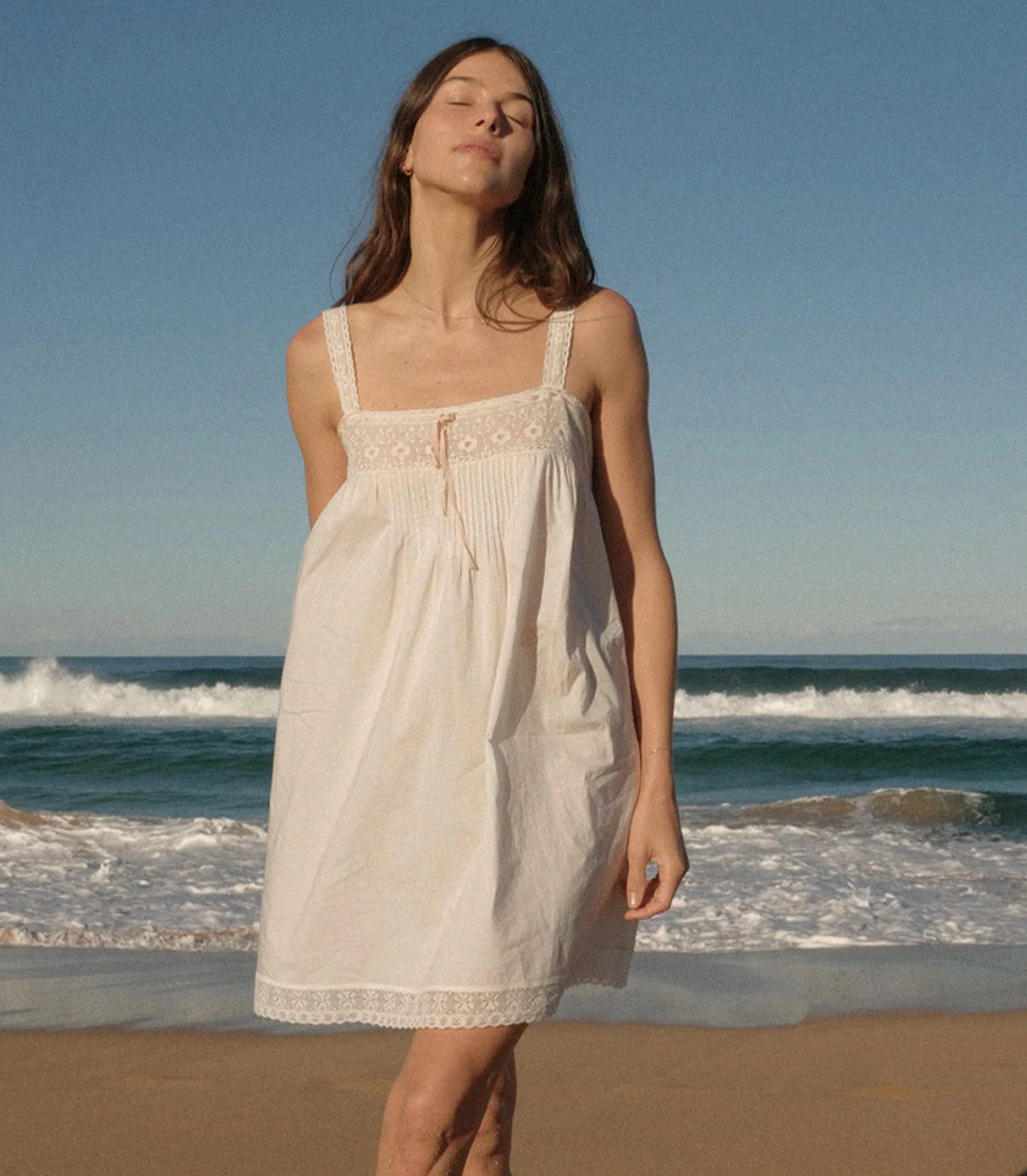 CORDELIA DRESS -- SALT - Image 3