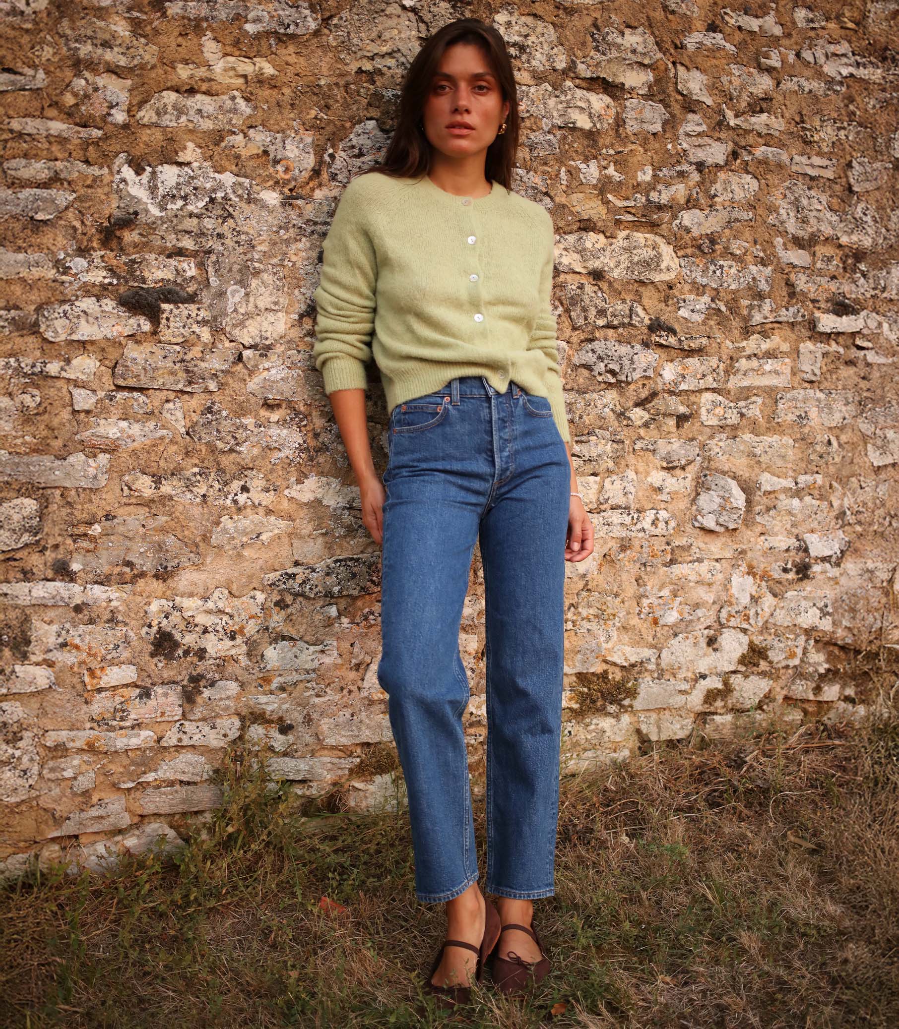 DIANA CROP JEAN -- ROUSSEAU WASH - Image 3