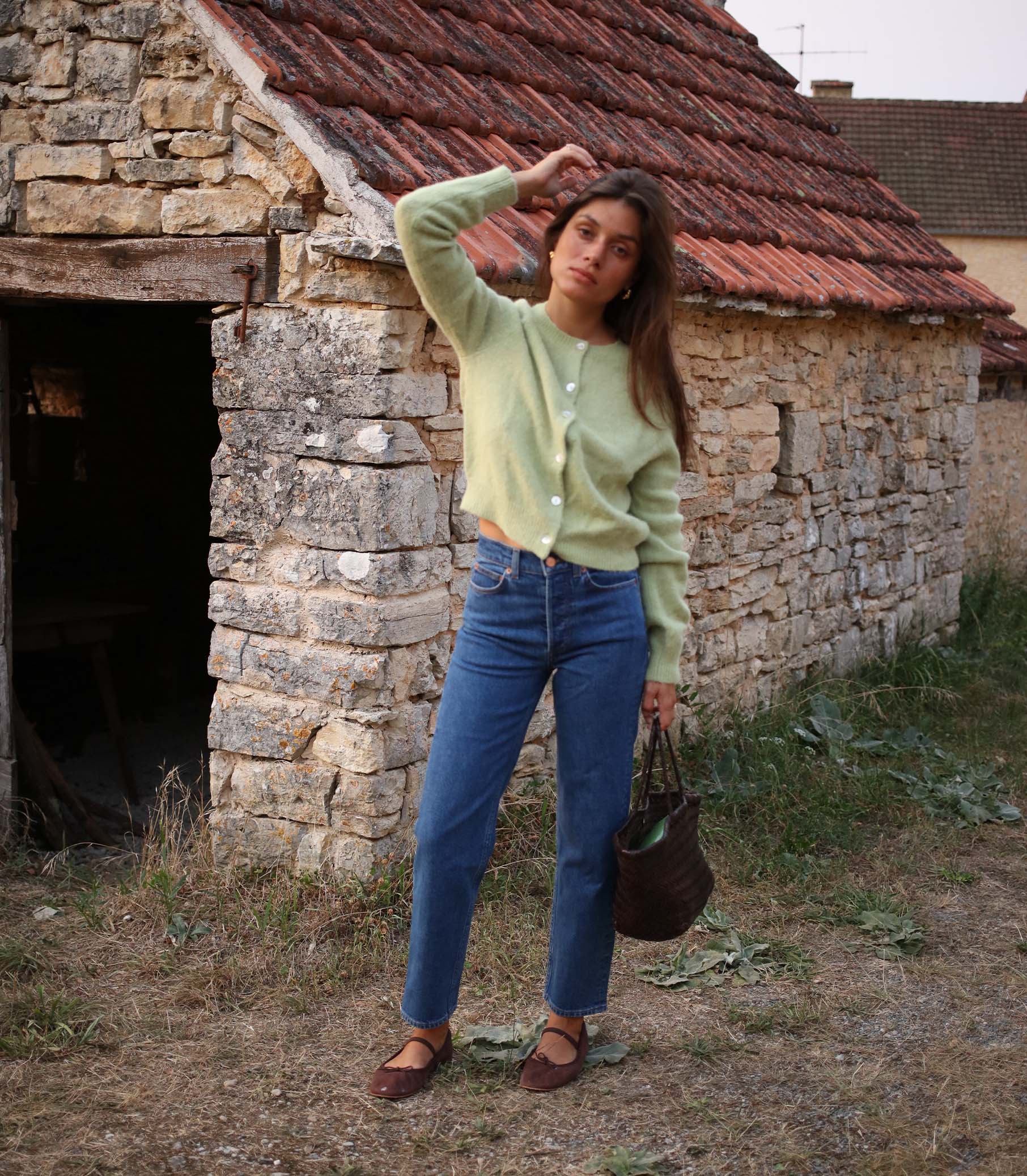 DIANA CROP JEAN -- ROUSSEAU WASH - Image 6