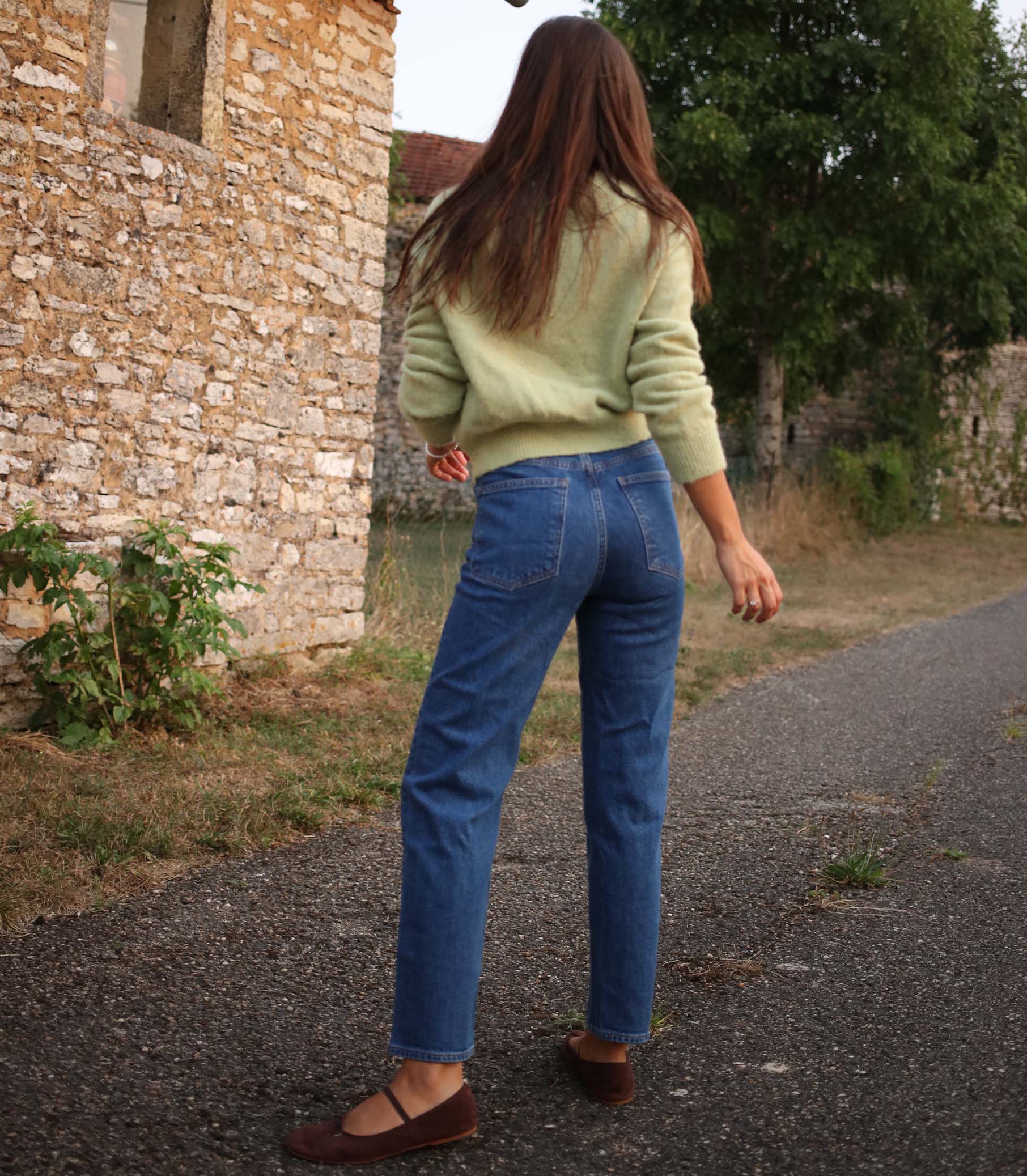 DIANA CROP JEAN -- ROUSSEAU WASH - Image 7