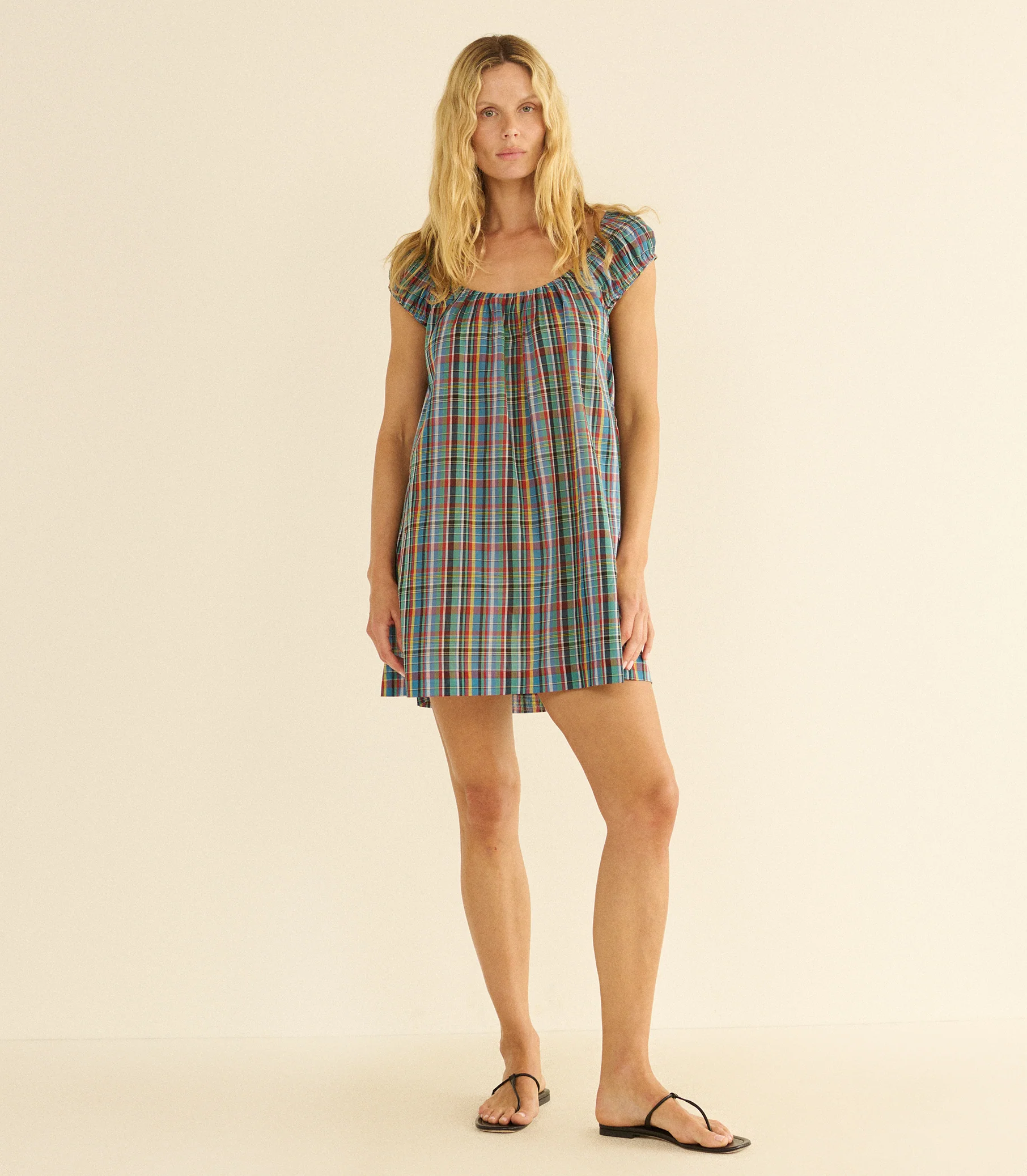 FAYE DRESS -- ALDERBROOK PLAID - Image 2