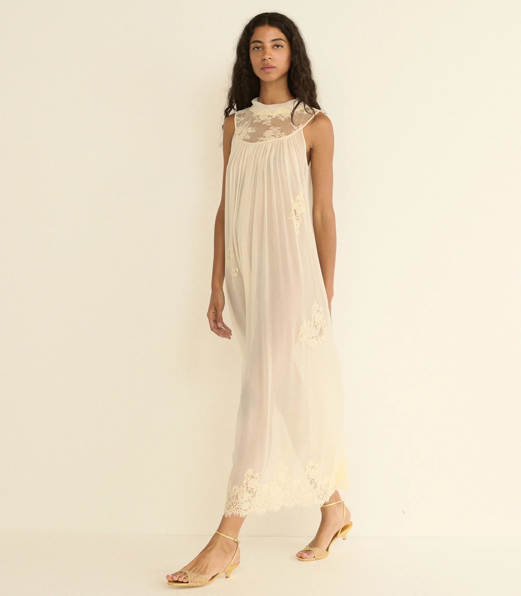 FLORENTE DRESS -- SEA SALT - Image 3