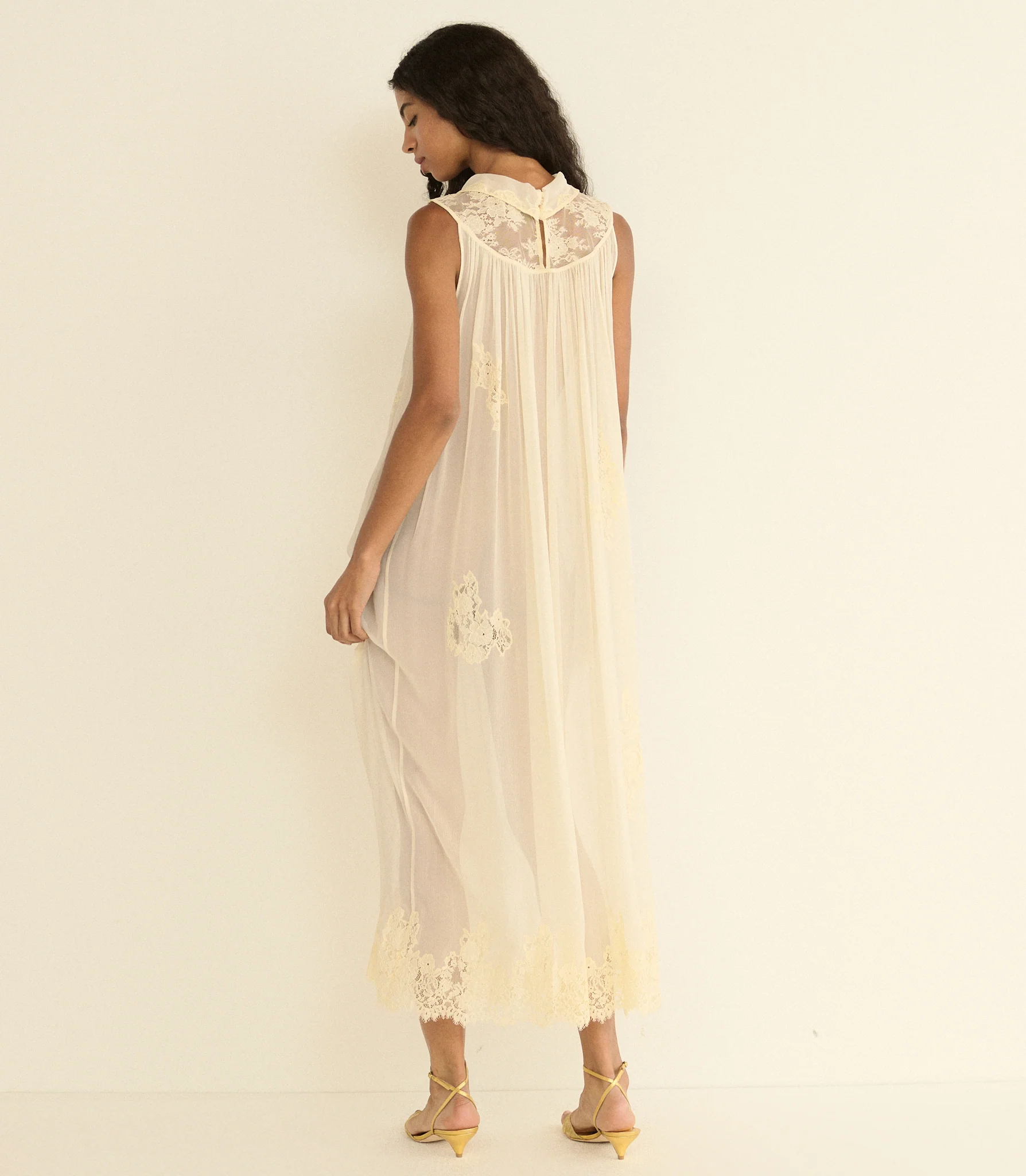FLORENTE DRESS -- SEA SALT - Image 4