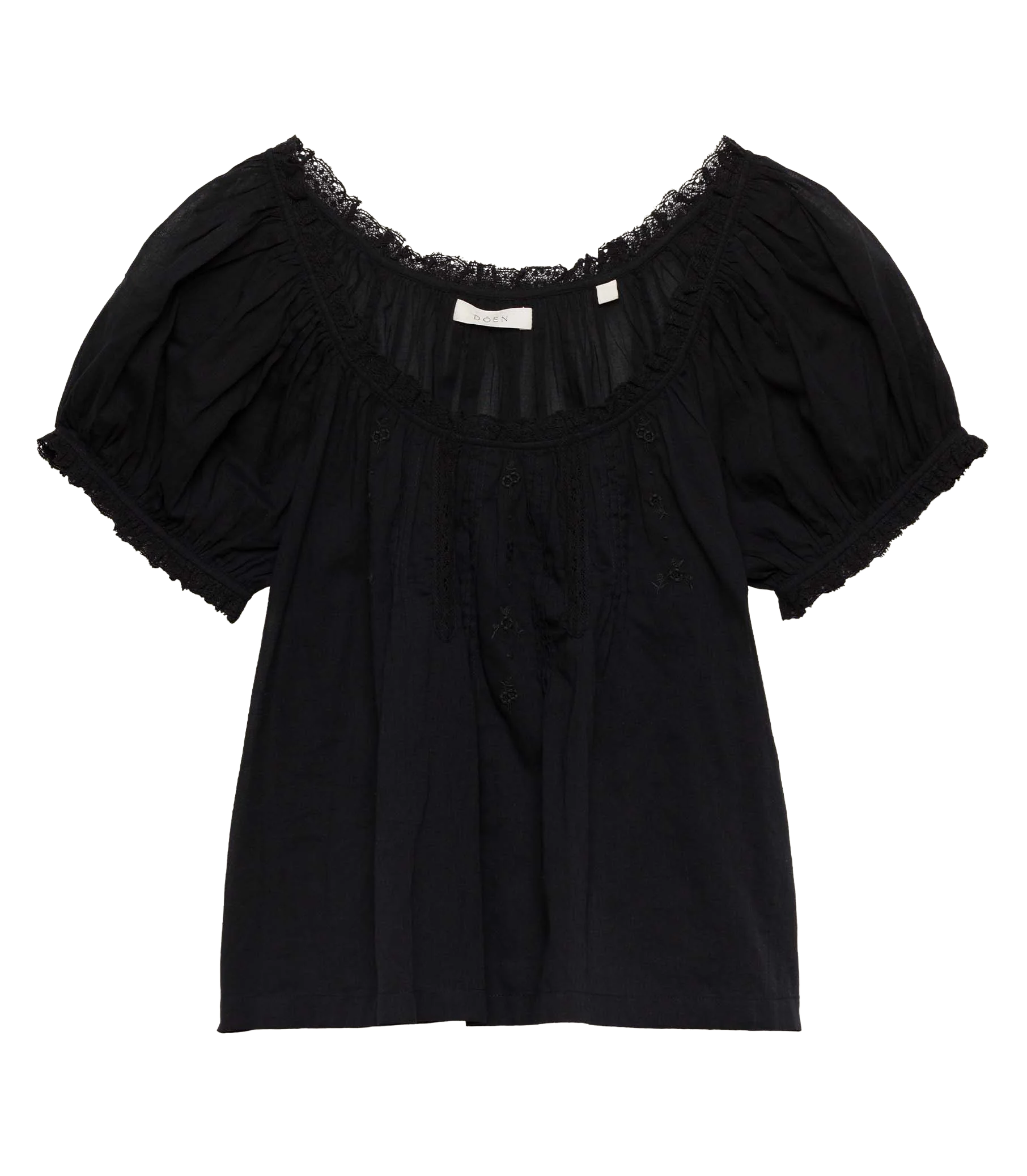 FREDERICA TOP -- BLACK - Image 4