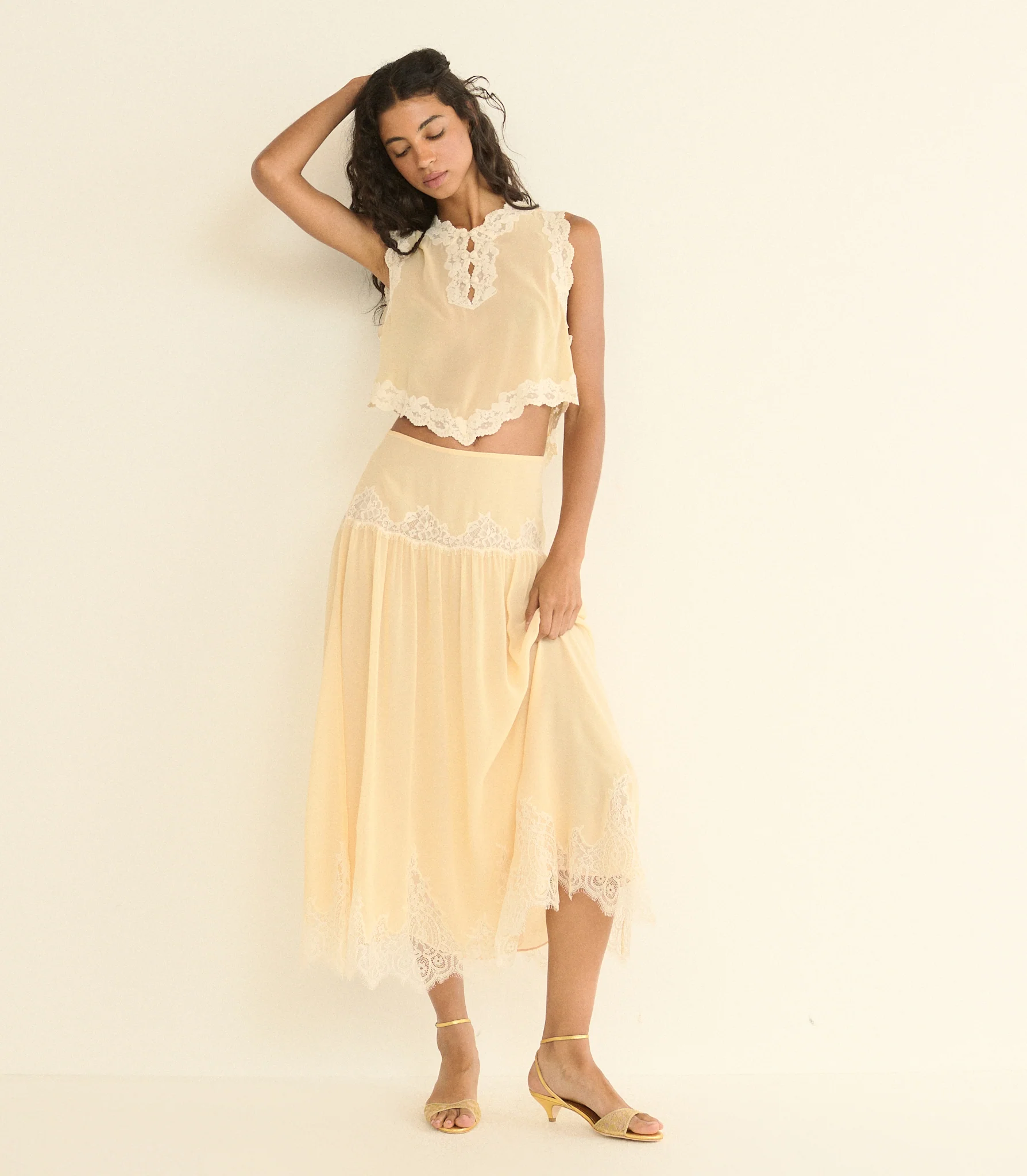 GIORGINE SKIRT -- SHELL