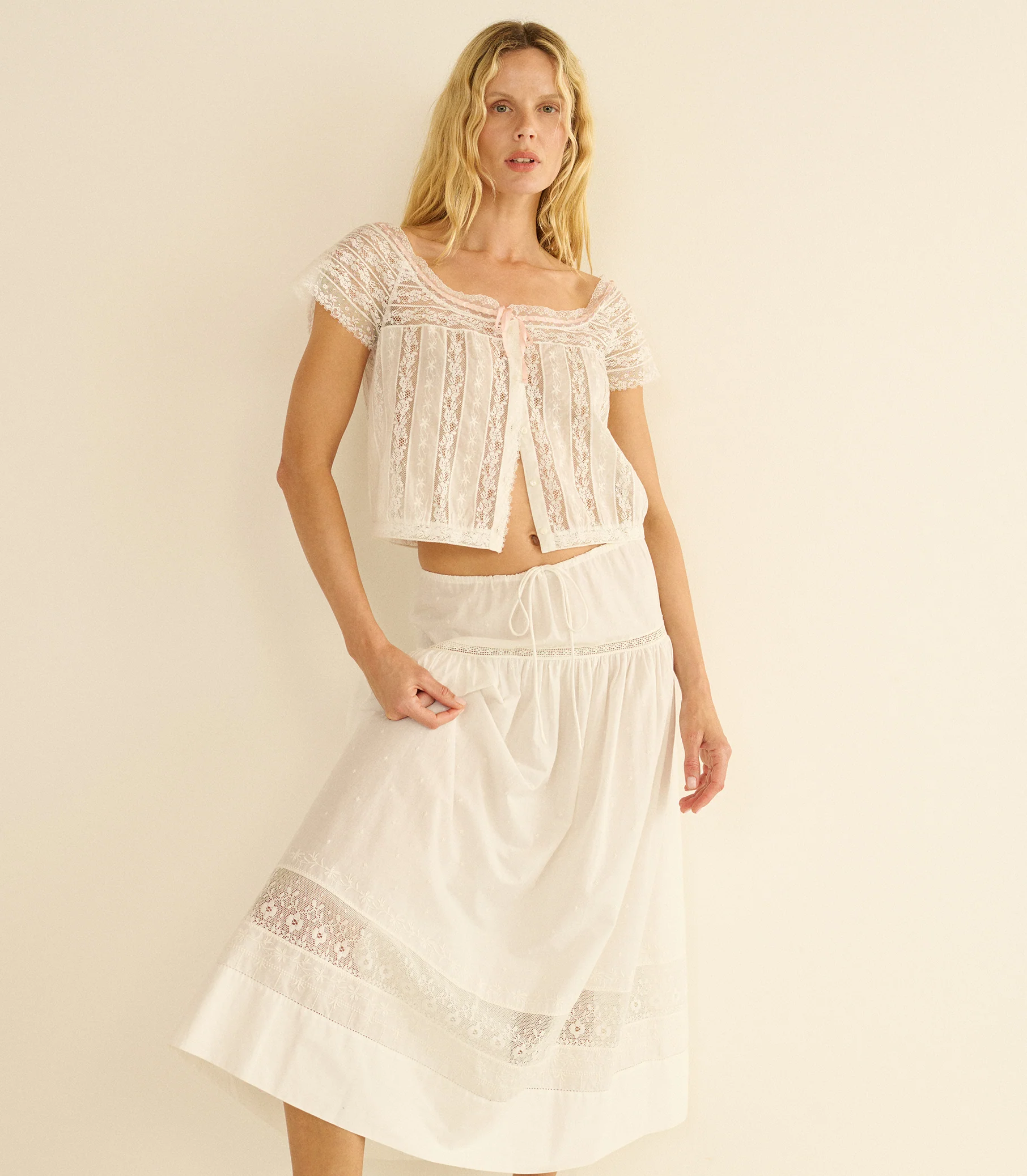 GRETA TOP -- SALT