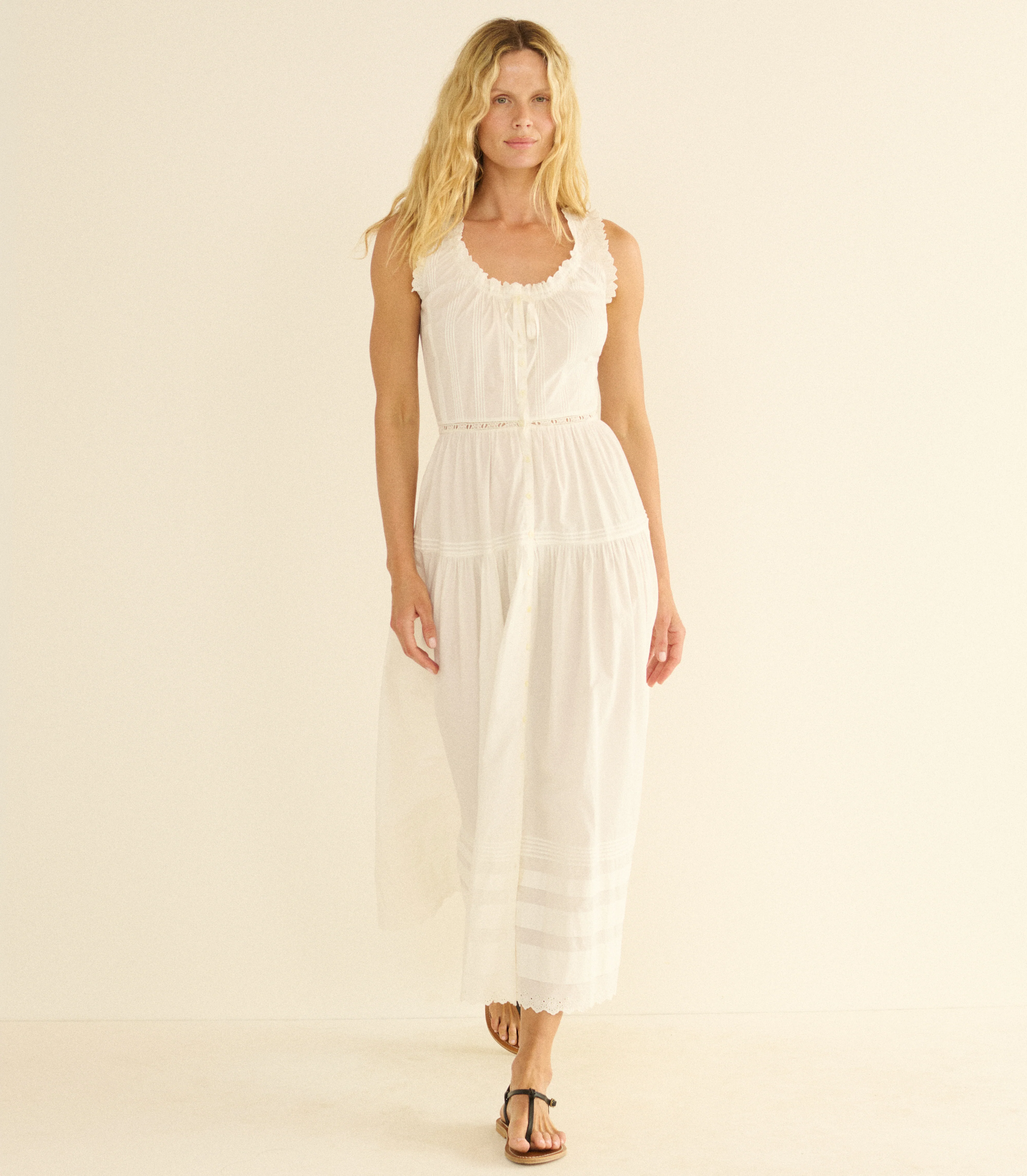 HORTENSE DRESS -- SALT - Image 3