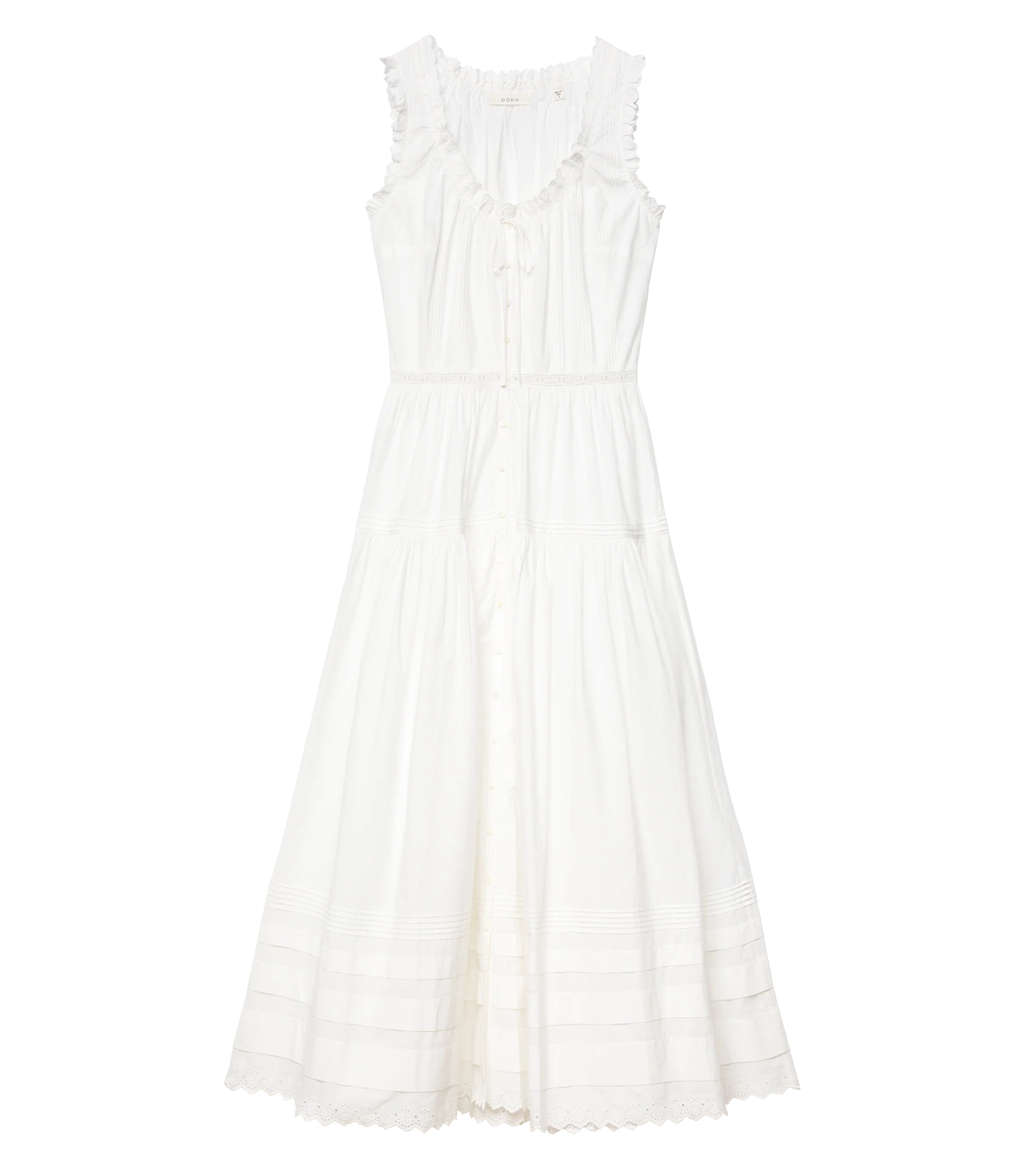 HORTENSE DRESS -- SALT - Image 6