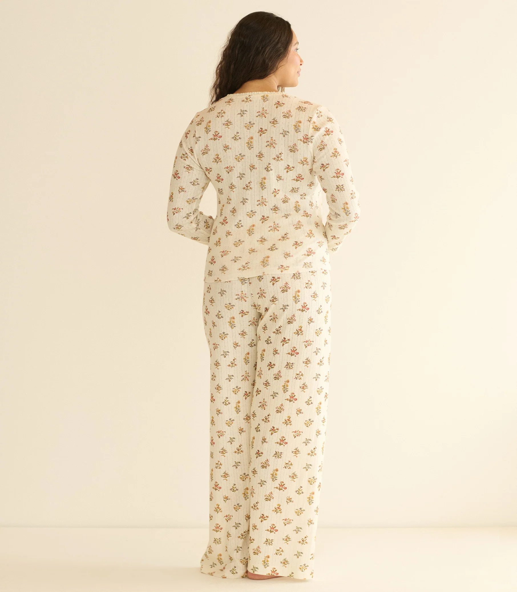 LAVON POINTELLE PANT -- CREME PETIT PALAIS - Image 6