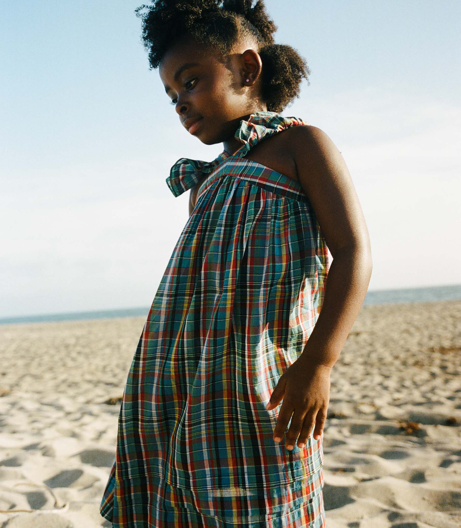 LITTLE NISHA DRESS -- ALDERBROOK PLAID - Image 2