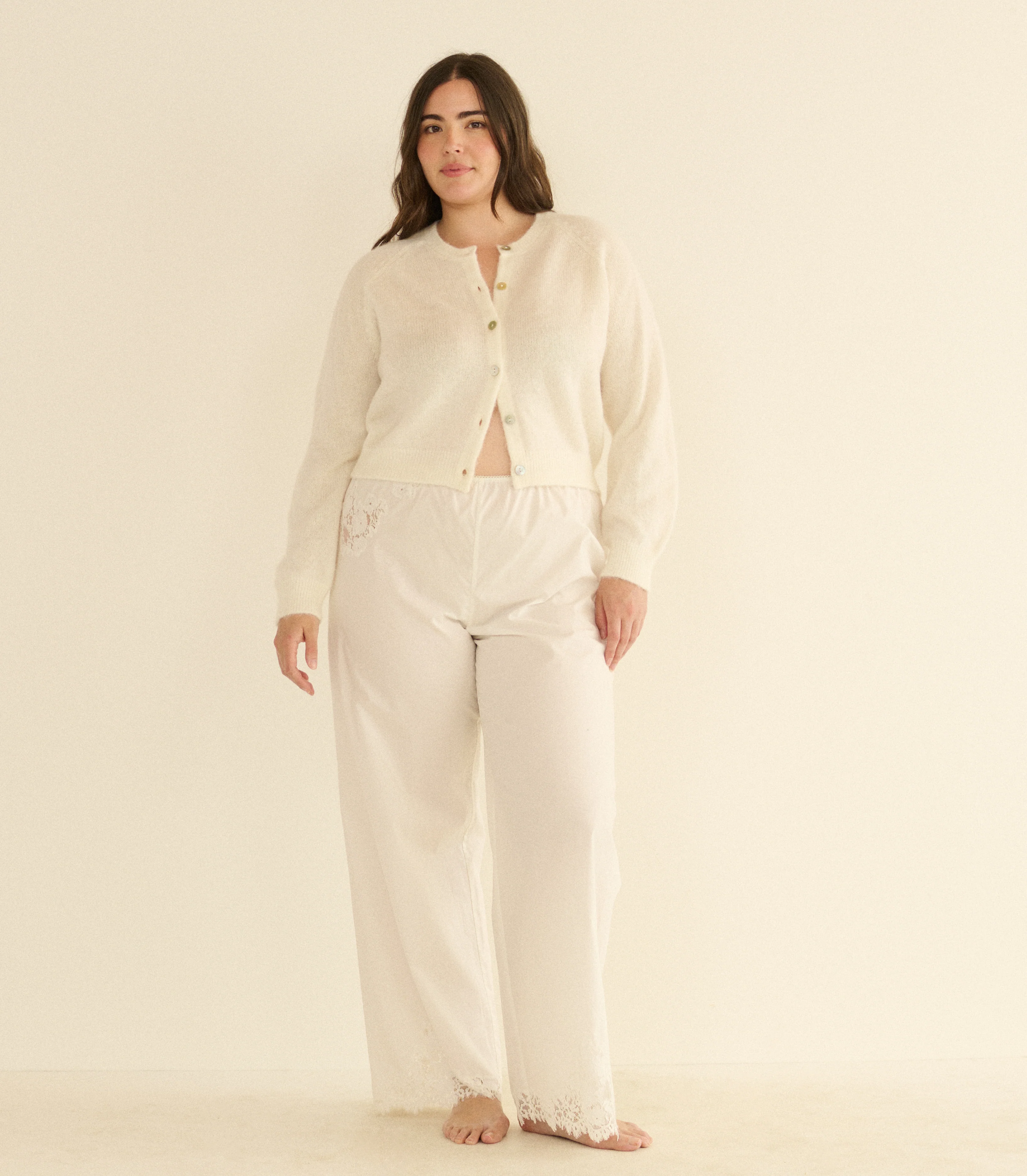 PETRA CARDIGAN -- IVORY - Image 6