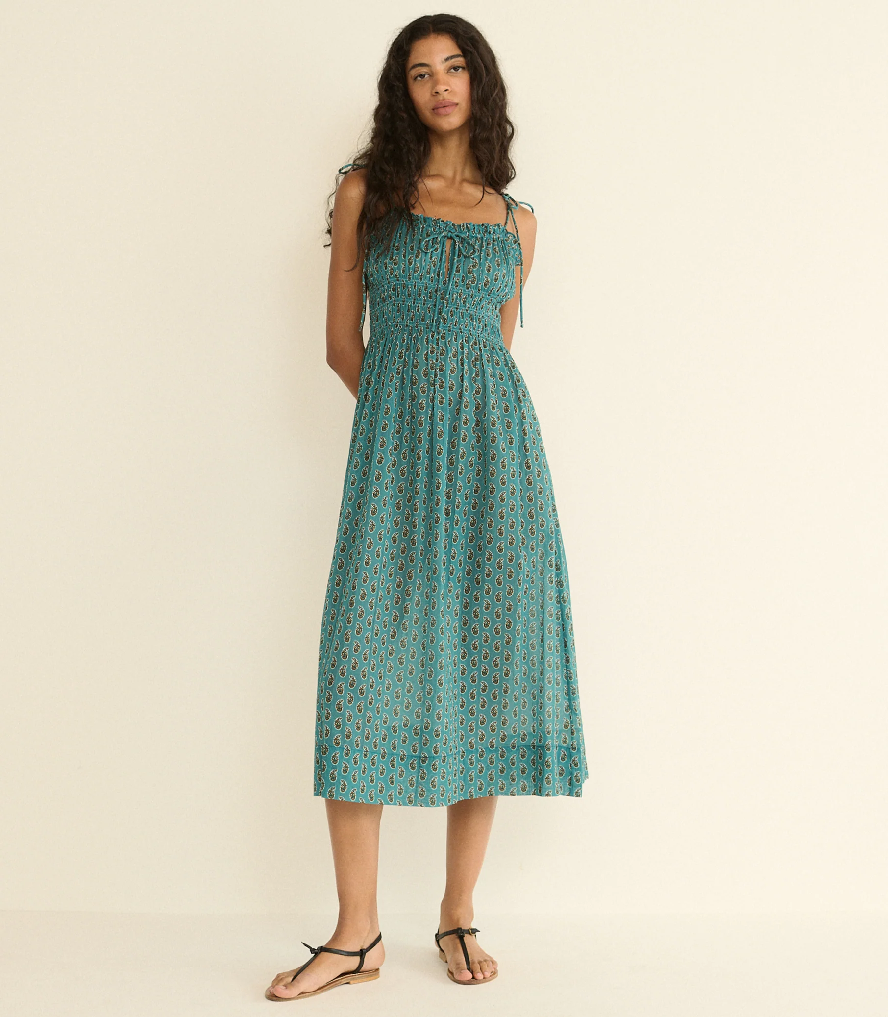 RHODA DRESS -- ALBA PAISLEY - Image 3
