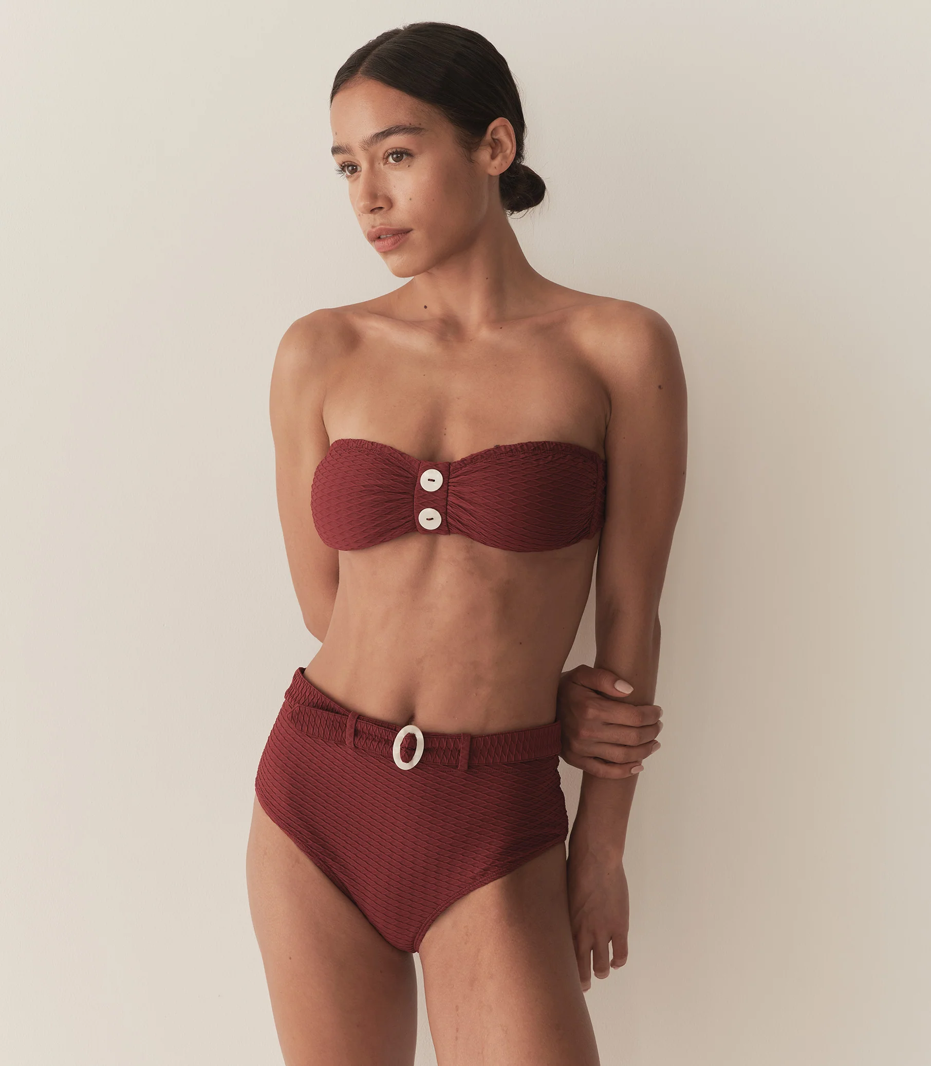 RIVA BIKINI TOP -- DEEP SUMAC - Image 6