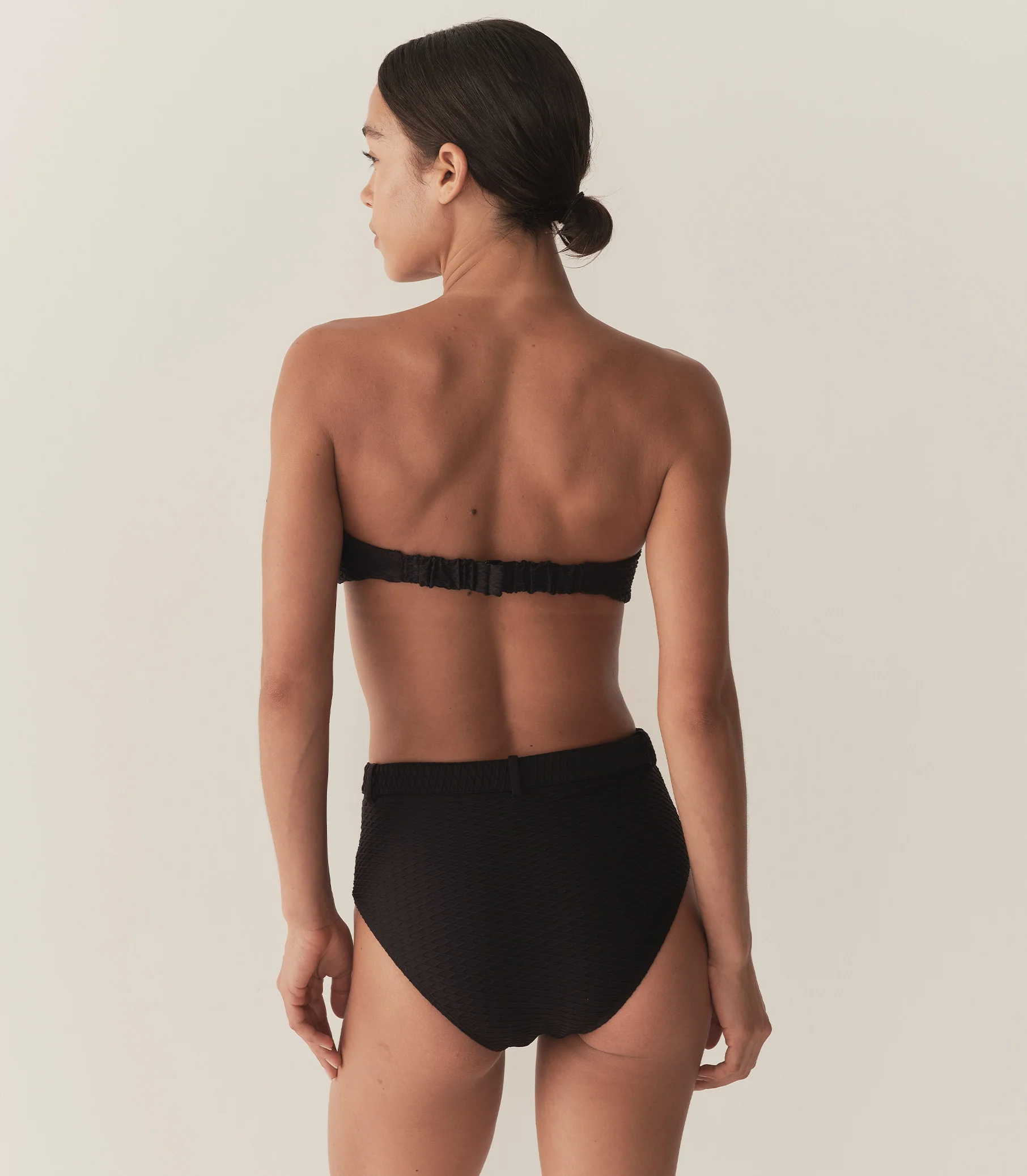 RIVA BIKINI TOP -- NERO - Image 4