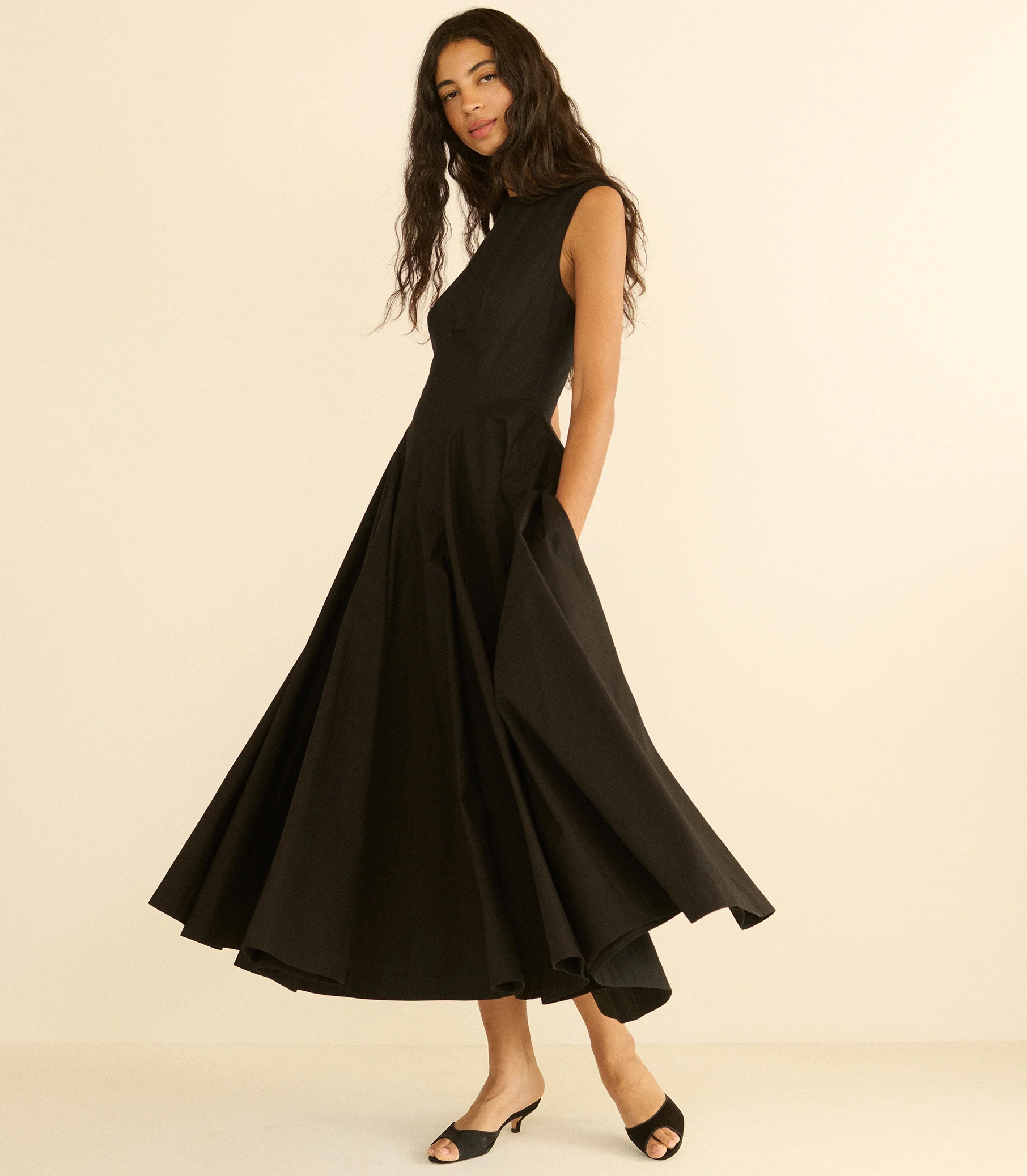 RIVIERE DRESS -- BLACK - Image 2