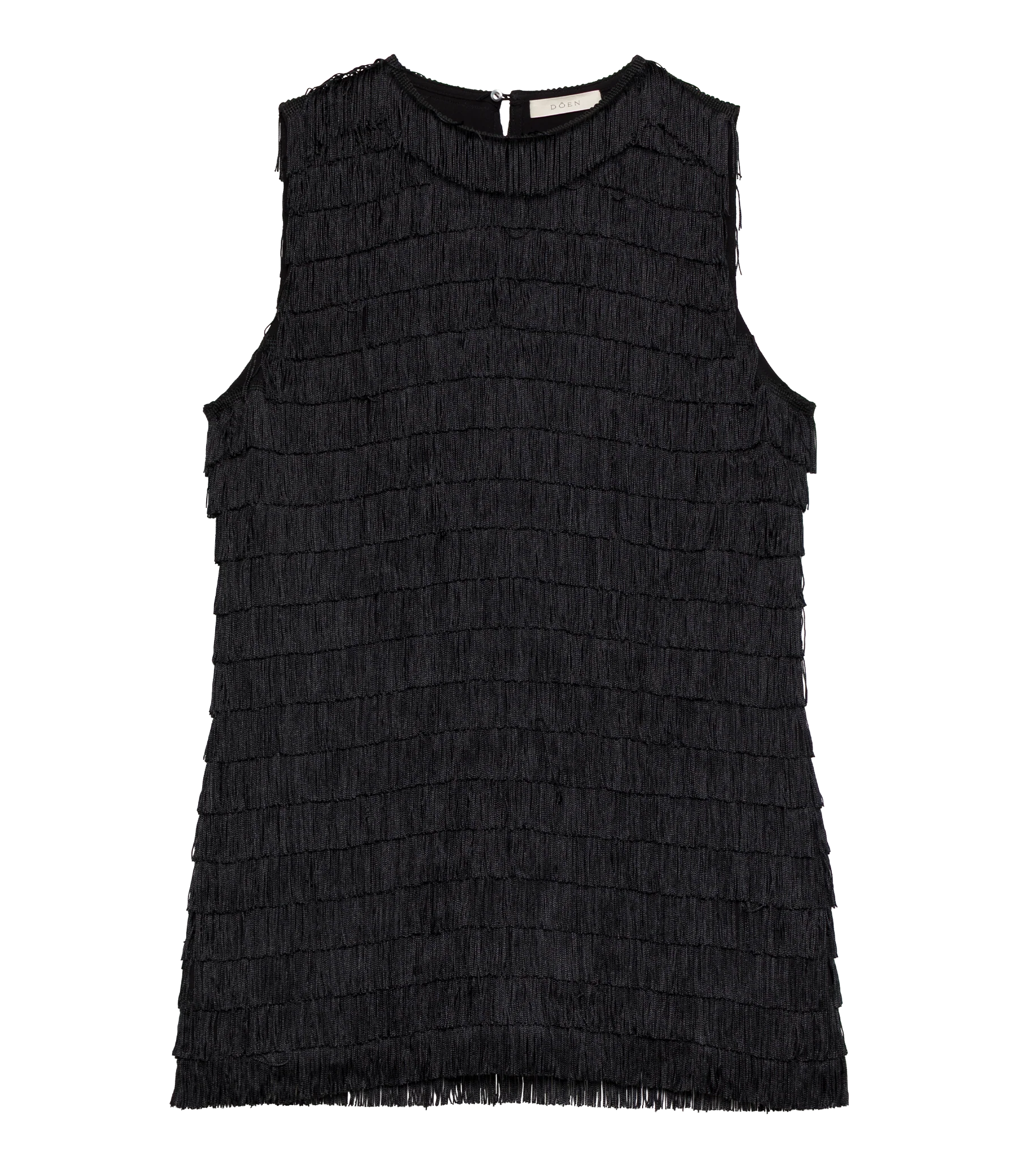 SOIREE TUNIC TOP -- BLACK - Image 9