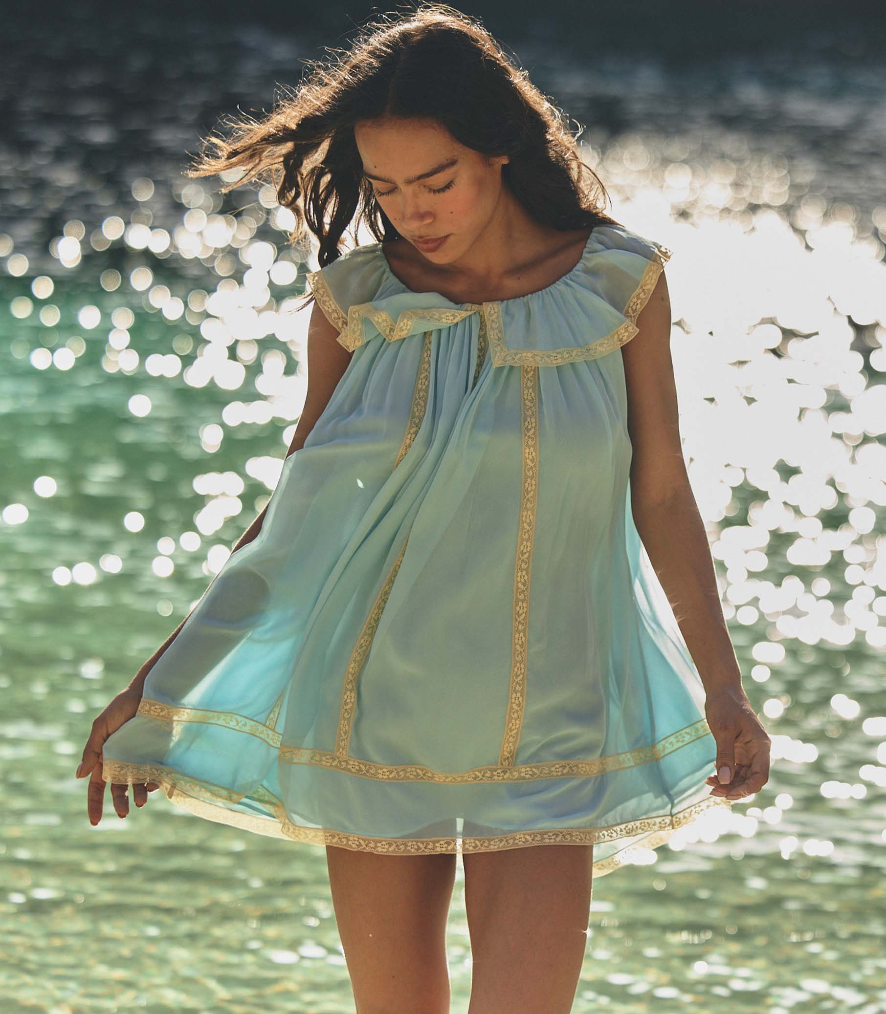 SUZETTE DRESS -- PALE WISTERIA - Image 5