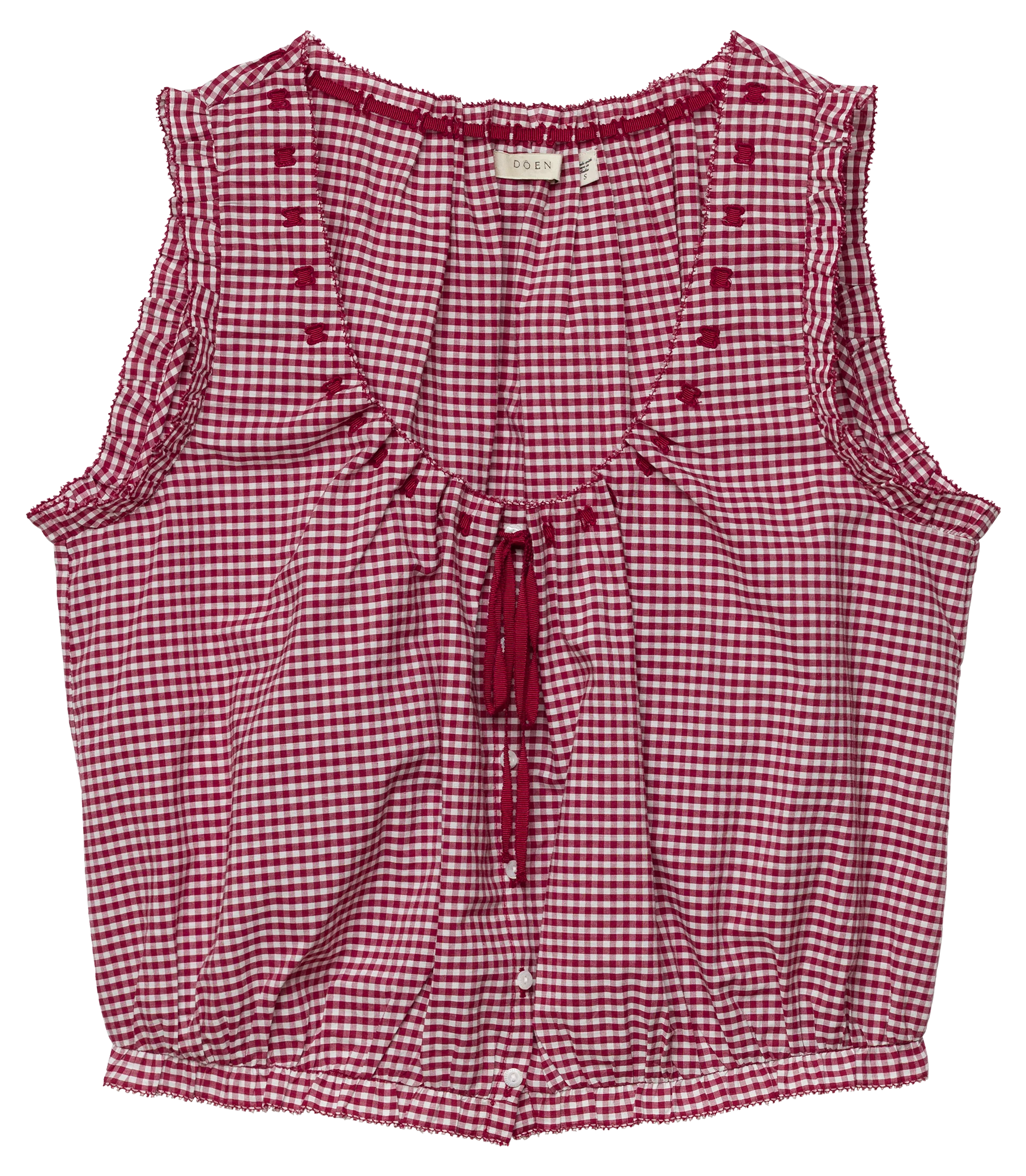 TRAVELER TOP -- MULBERRY LA MADDALENA GINGHAM - Image 8