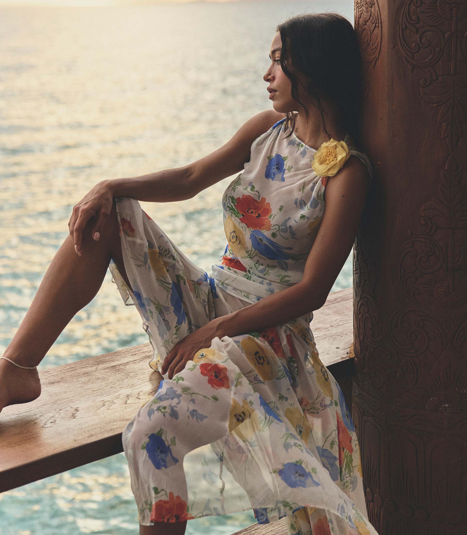 ZEPHIRINE DRESS -- ANEMONE GROVE - Image 3