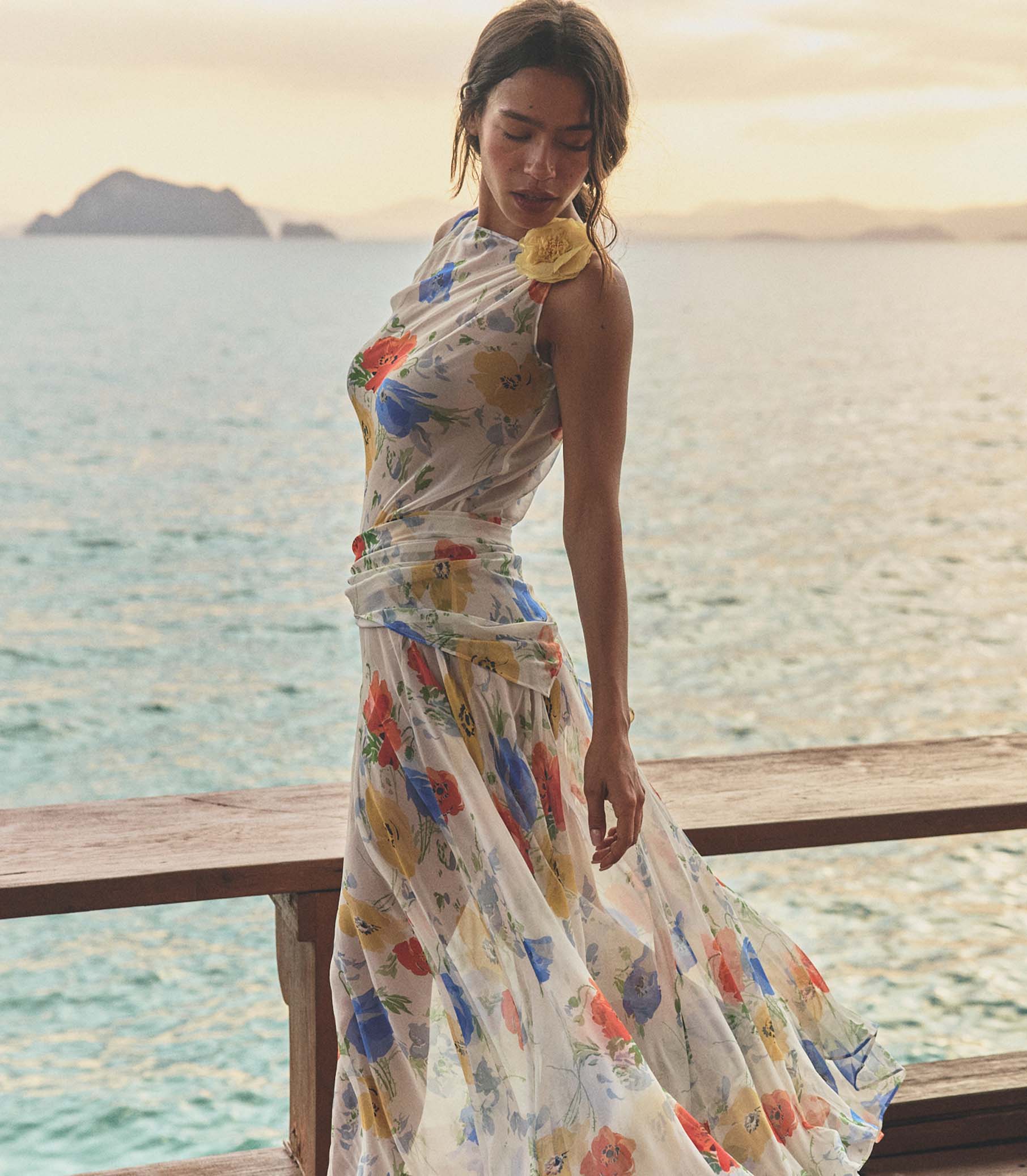ZEPHIRINE DRESS -- ANEMONE GROVE - Image 4
